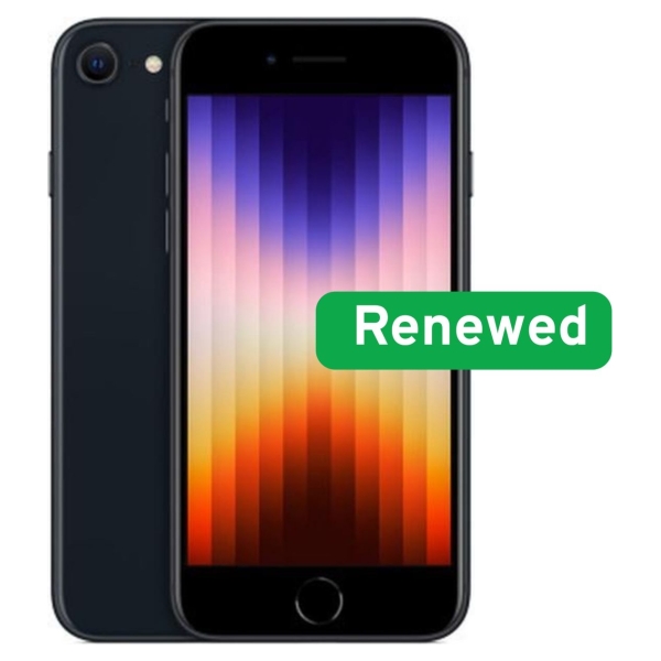 Apple Renewed Grade C | Apple iPhone SE (2020) | Black | 4.7 " | Retina HD | A13 Bionic | 3 GB | 64 GB | iOS