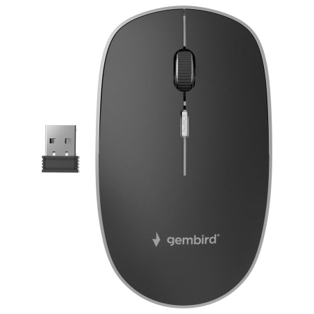 Gembird MOUSE USB OPTICAL WRL/BLACK MUSW-4B-01 GEMBIRD