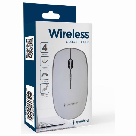 Gembird | MUSW-4B-01-W | Standard | White