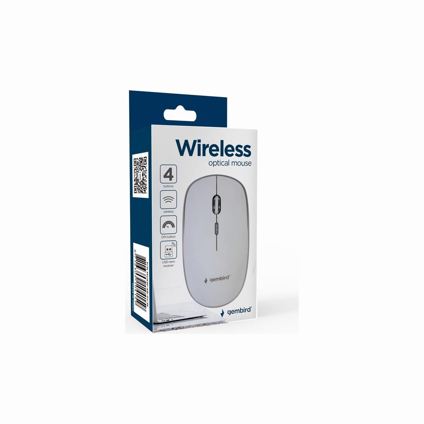 Gembird | MUSW-4B-01-W | Standard | White