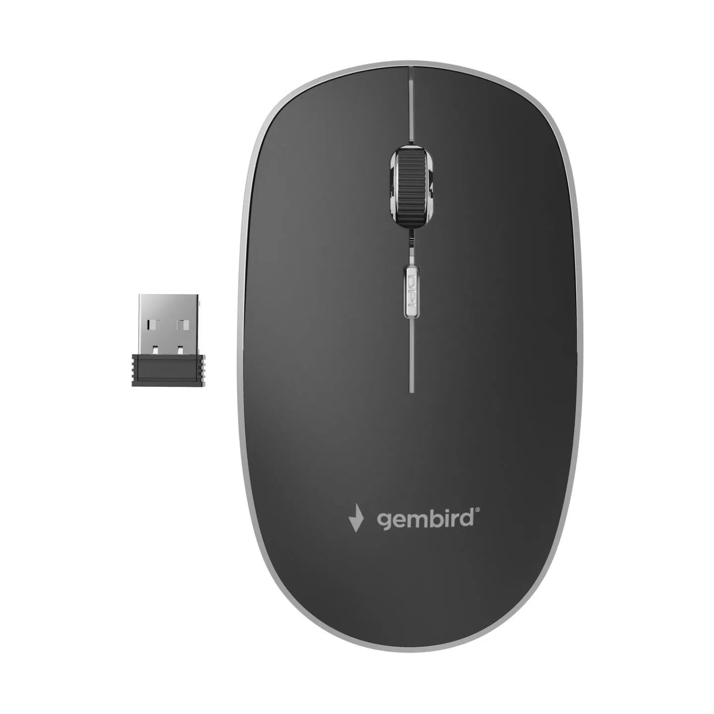 Gembird MOUSE USB OPTICAL WRL BLACK/SILENT MUSW-4BS-01 GEMBIRD
