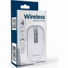 Gembird | Wireless Optical mouse | MUSW-4B-05 | Optical mouse | USB | White