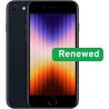 Apple Renewed Grade A | Apple iPhone SE (2022) | Midnight | 4.7 " | Retina HD | A15 Bionic | 4 GB | 64 GB | iOS