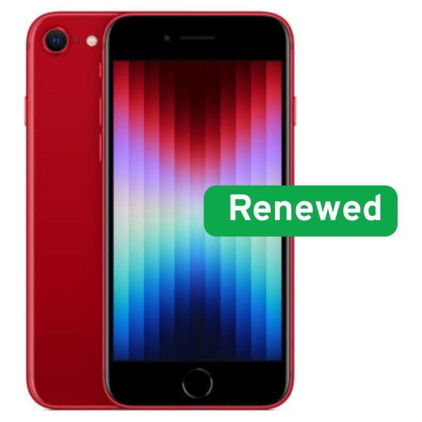 Apple Renewed Grade C | Apple iPhone SE (2022) | Red | 4.7 " | Retina HD | A15 Bionic | 4 GB | 64 GB | iOS