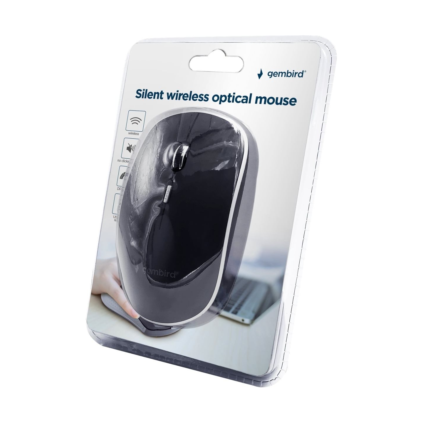 Gembird | Optical USB LED Mouse | MUS-6B-02 | Optical mouse | Black