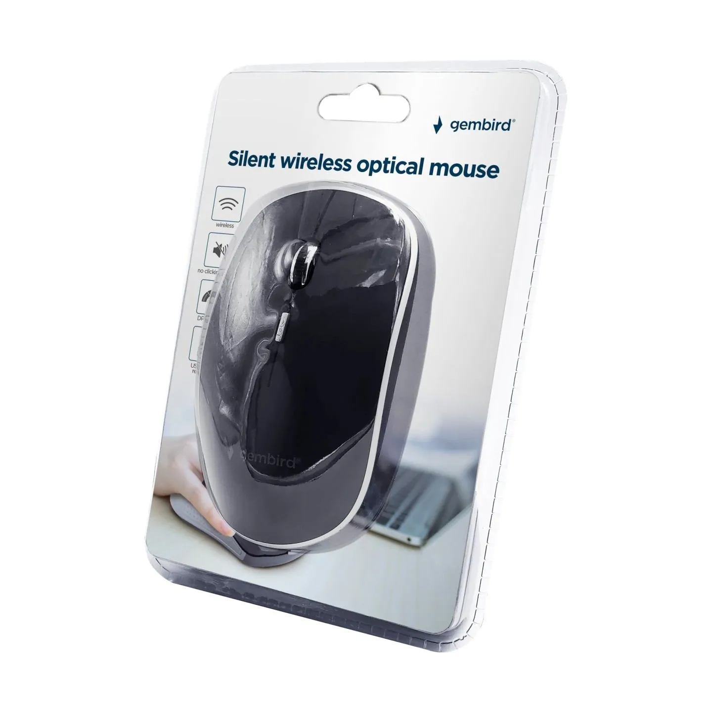 Gembird | Optical USB LED Mouse | MUS-6B-02 | Optical mouse | Black