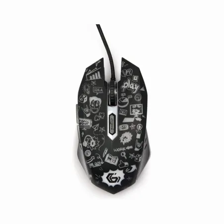 Gembird MOUSE USB OPTICAL BLACK/MUS-6B-GRAFIX-01 GEMBIRD