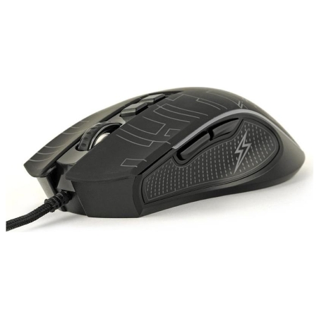 Gembird MOUSE USB OPTICAL GAMING/BLACK MUSG-RGB-01 GEMBIRD