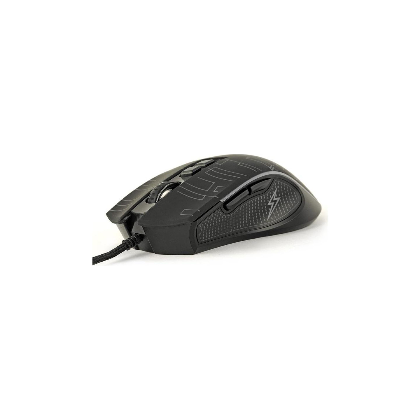 Gembird MOUSE USB OPTICAL GAMING/BLACK MUSG-RGB-01 GEMBIRD
