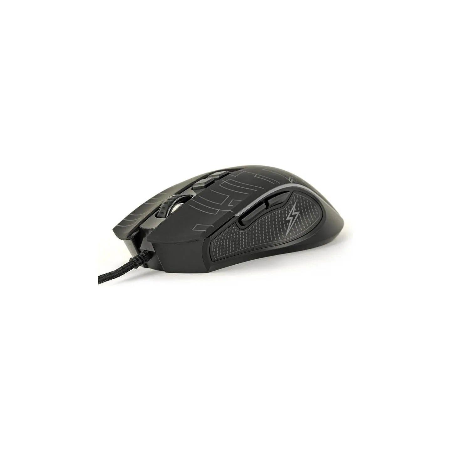 Gembird MOUSE USB OPTICAL GAMING/BLACK MUSG-RGB-01 GEMBIRD