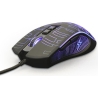 Gembird MOUSE USB OPTICAL GAMING/BLACK MUSG-RGB-01 GEMBIRD