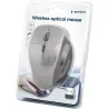 Gembird | Wireless Optical mouse | MUSW-6B-02-BG | Optical mouse | USB | Black-Spacegrey