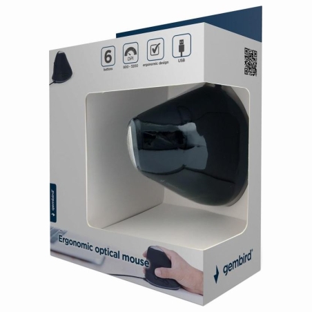 Gembird MOUSE USB OPTICAL SPACEGREY/ERGONOMIC MUS-ERGO-03 GEMBIRD