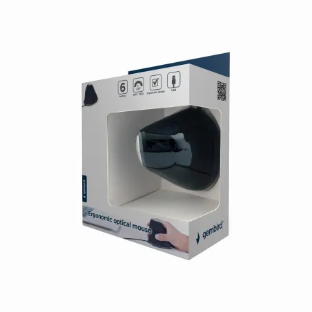 Gembird MOUSE USB OPTICAL SPACEGREY/ERGONOMIC MUS-ERGO-03 GEMBIRD