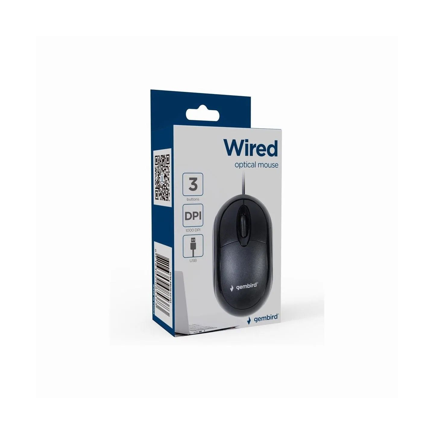 Gembird MUS-U-01 Optical mouse 1000 dpi