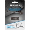 Samsung | BAR Plus | MUF-64BE4/APC | 64 GB | USB 3.1 | Grey