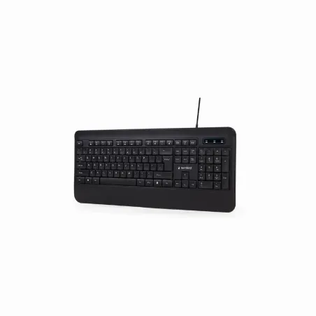 Gembird | Multimedia Keyboard | KB-UML-03 | Multimedia | Wired | US | Black