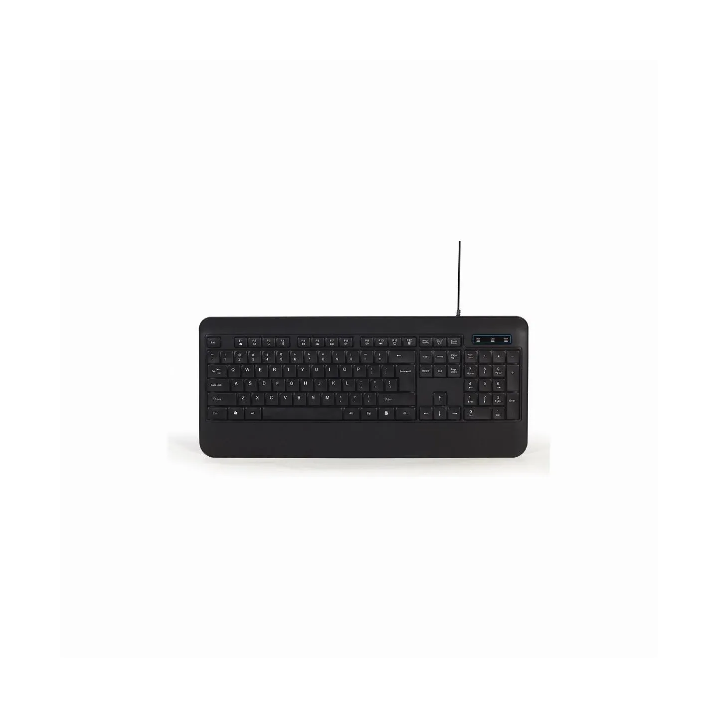 Gembird | Multimedia Keyboard | KB-UML-03 | Multimedia | Wired | US | Black