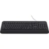 Gembird | Multimedia Keyboard | KB-UML-03 | Multimedia | Wired | US | Black