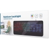 Gembird | Multimedia Keyboard | KB-UML-03 | Multimedia | Wired | US | Black