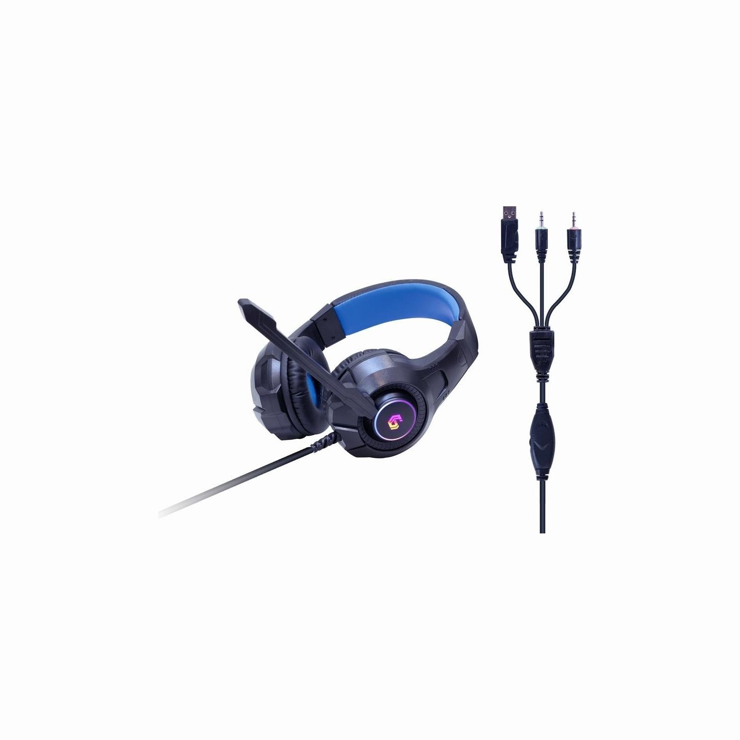 Gembird KEYBOARD USB GAMING KIT ENG/GHOST GGS-UMGL4-02 GEMBIRD
