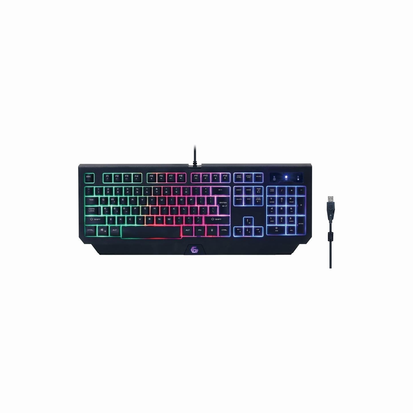 Gembird | 4-in-1 Backlight Gaming Kit "Phantom" | GGS-UMGL4-01 | Gaming Kit | Wired | US