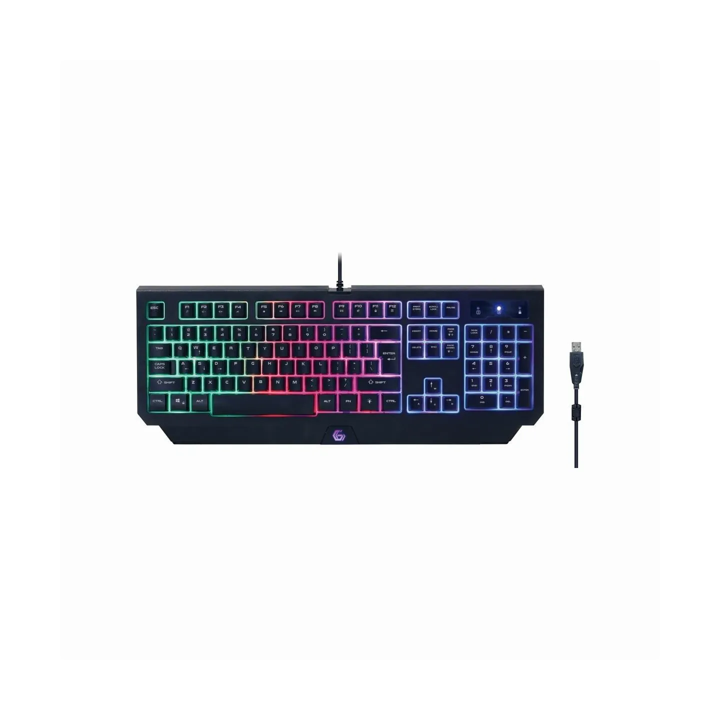 Gembird | 4-in-1 Backlight Gaming Kit "Phantom" | GGS-UMGL4-01 | Gaming Kit | Wired | US