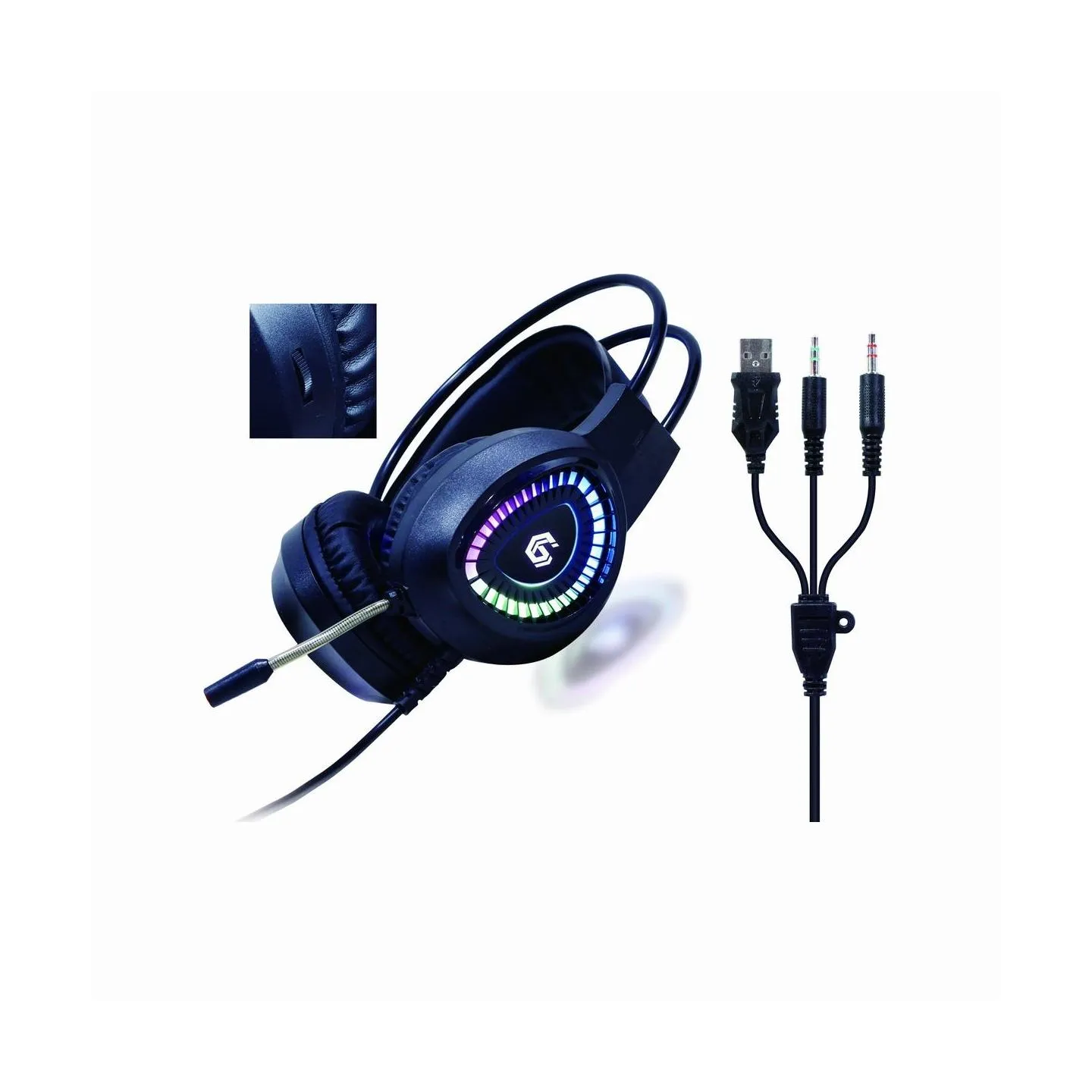 Gembird | 4-in-1 Backlight Gaming Kit "Phantom" | GGS-UMGL4-01 | Gaming Kit | Wired | US