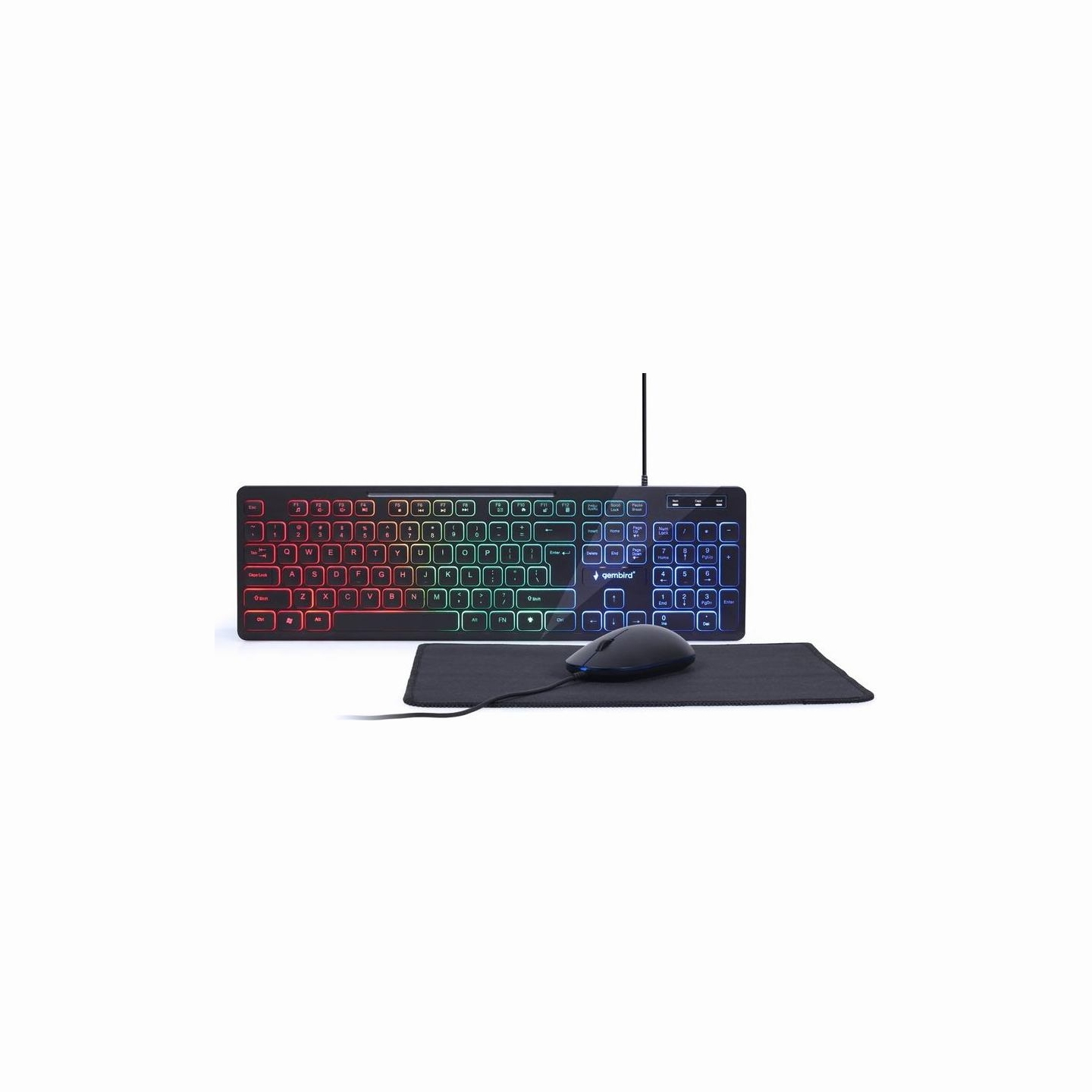 Gembird KEYBOARD +MOUSE USB ENG/KBS-UML-01 GEMBIRD