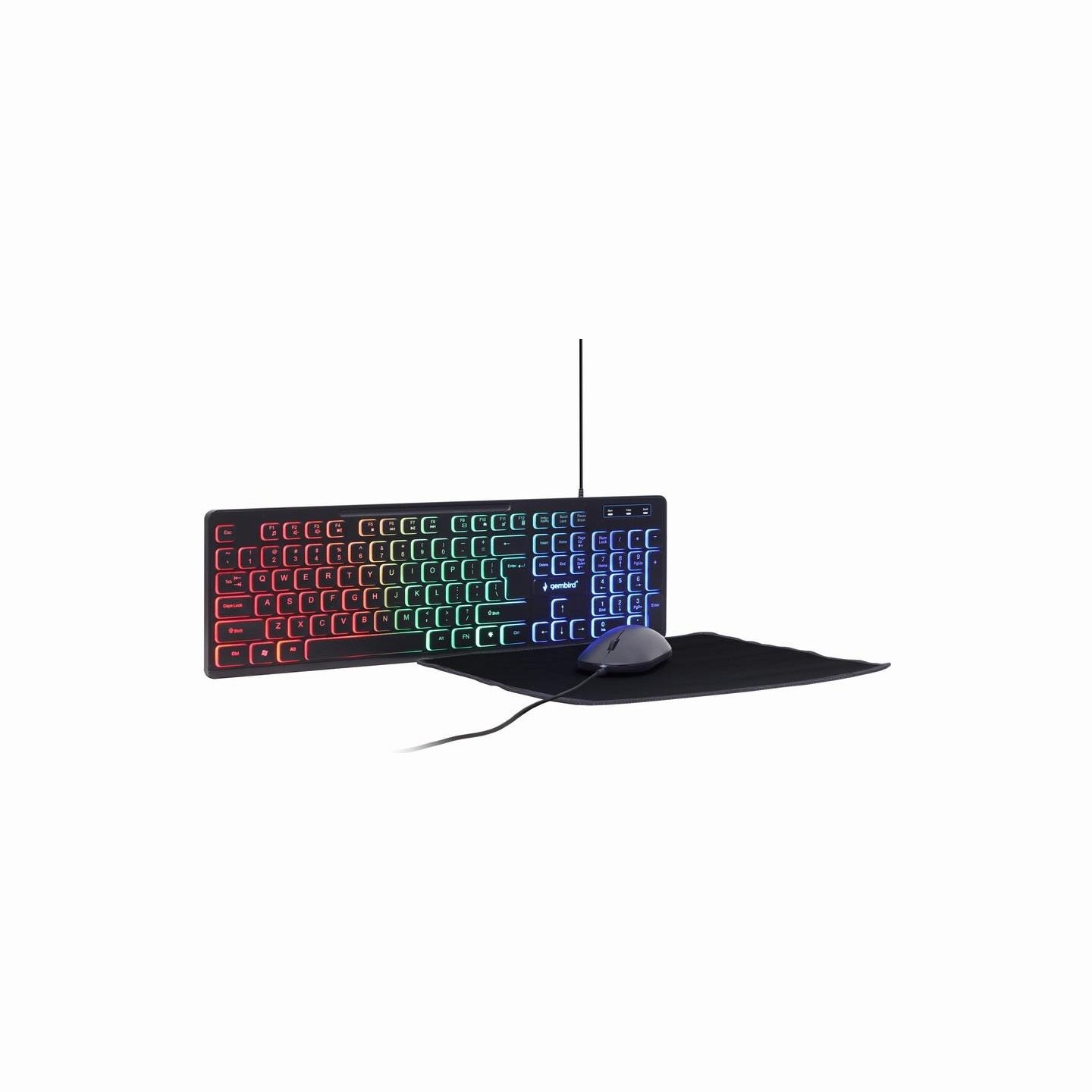 Gembird KEYBOARD +MOUSE USB ENG/KBS-UML-01 GEMBIRD