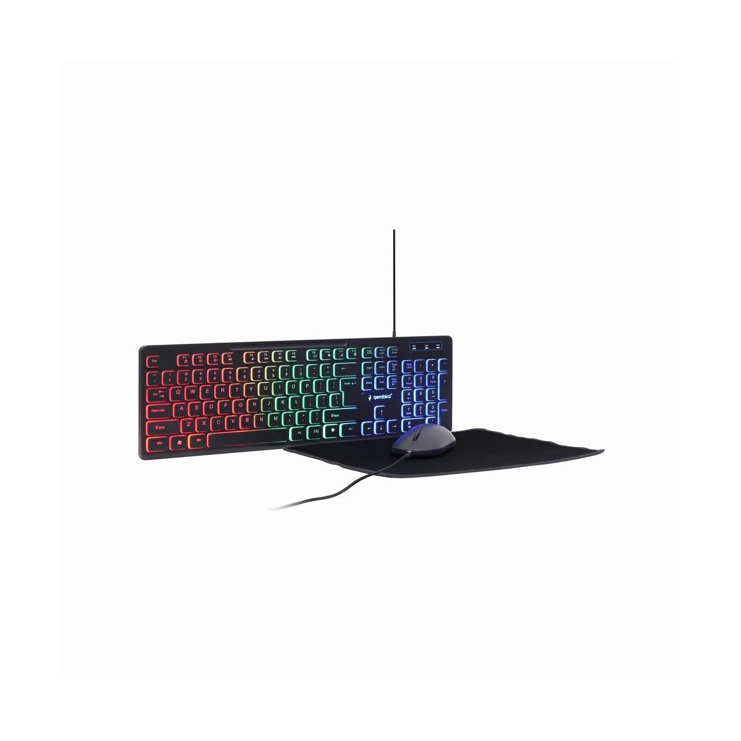 Gembird KEYBOARD +MOUSE USB ENG/KBS-UML-01 GEMBIRD