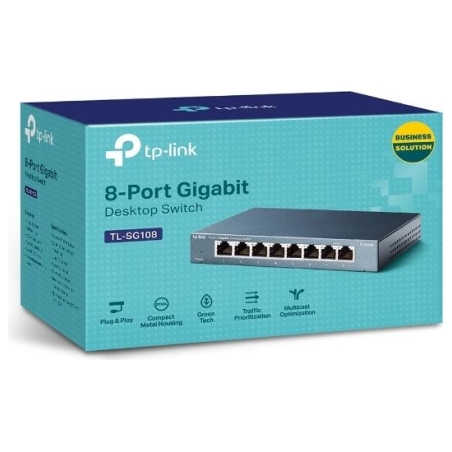 Tp-Link 8-port Metal Gigabit Switch