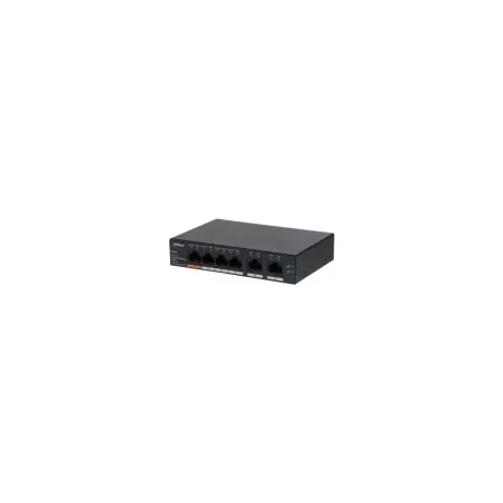 Dahua Switch|DAHUA|CS4006-4GT-60|Type L2|Desktop/pedestal|PoE ports 4|60 Watts|DH-CS4006-4GT-60