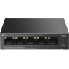 Tp-Link | 5-Port 10/100Mbps Switch with 4-Port PoE | LS105LP | Unmanaged | Desktop