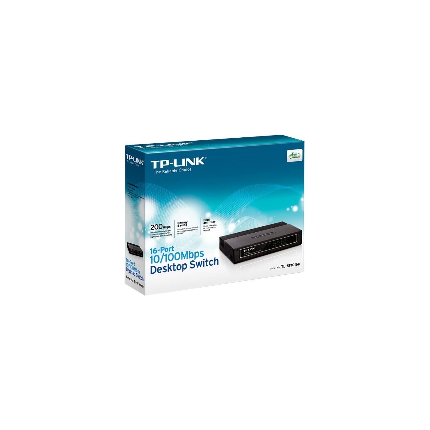 Tp-Link SF1016D Desktop Switch 16-Port 10/100Mbps