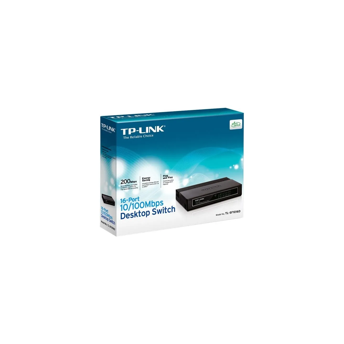 Tp-Link SF1016D Desktop Switch 16-Port 10/100Mbps