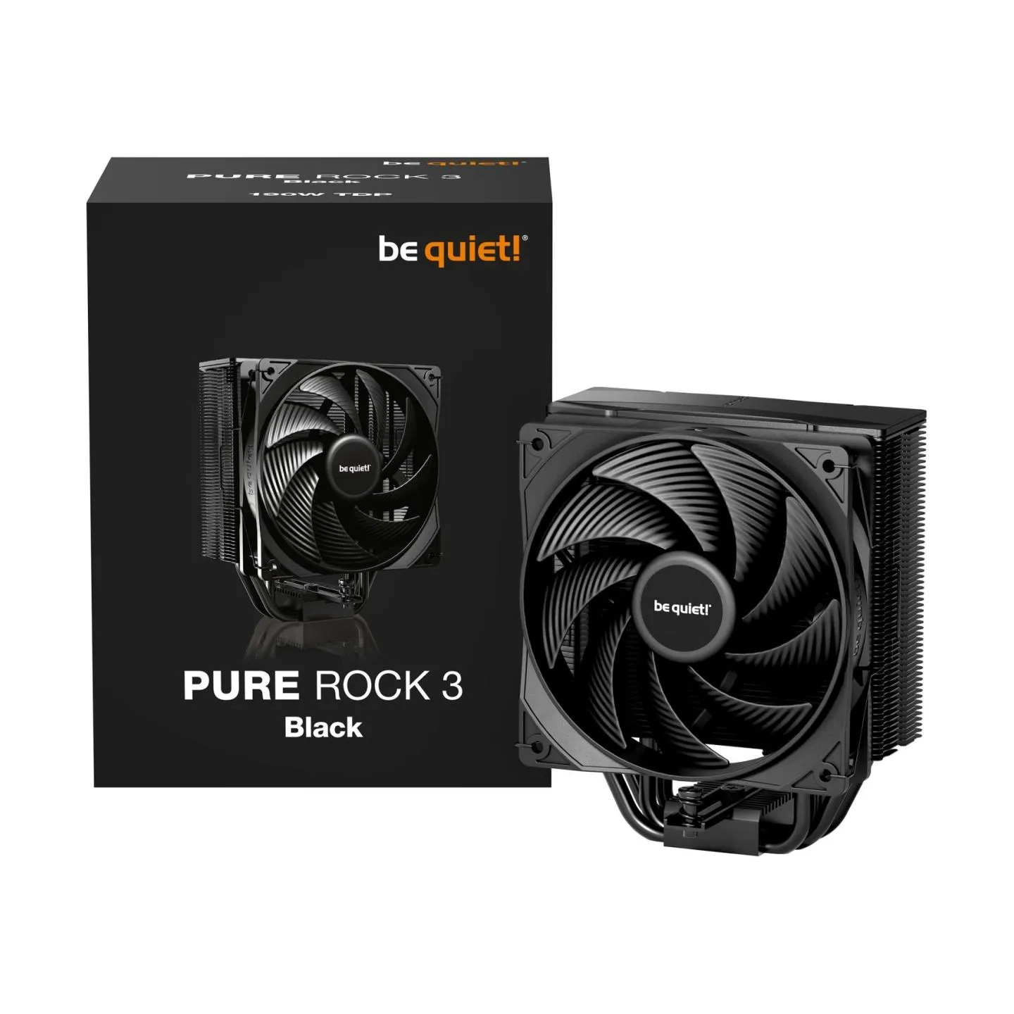 Be Quiet CPU cooler Pure Rock 3 BK039 black