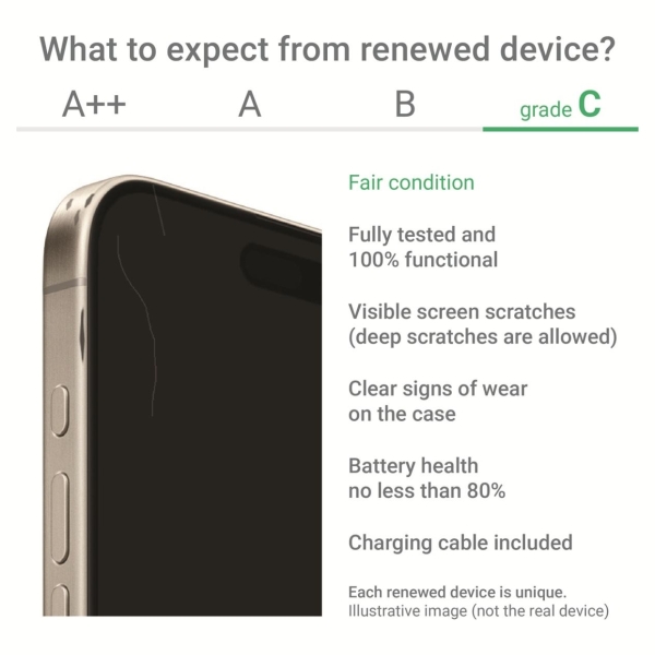 Samsung Renewed Grade C | Samsung Galaxy S24 | Marble Gray | 6.2 " | Dynamic AMOLED 2X | 128 GB | 5G | Android