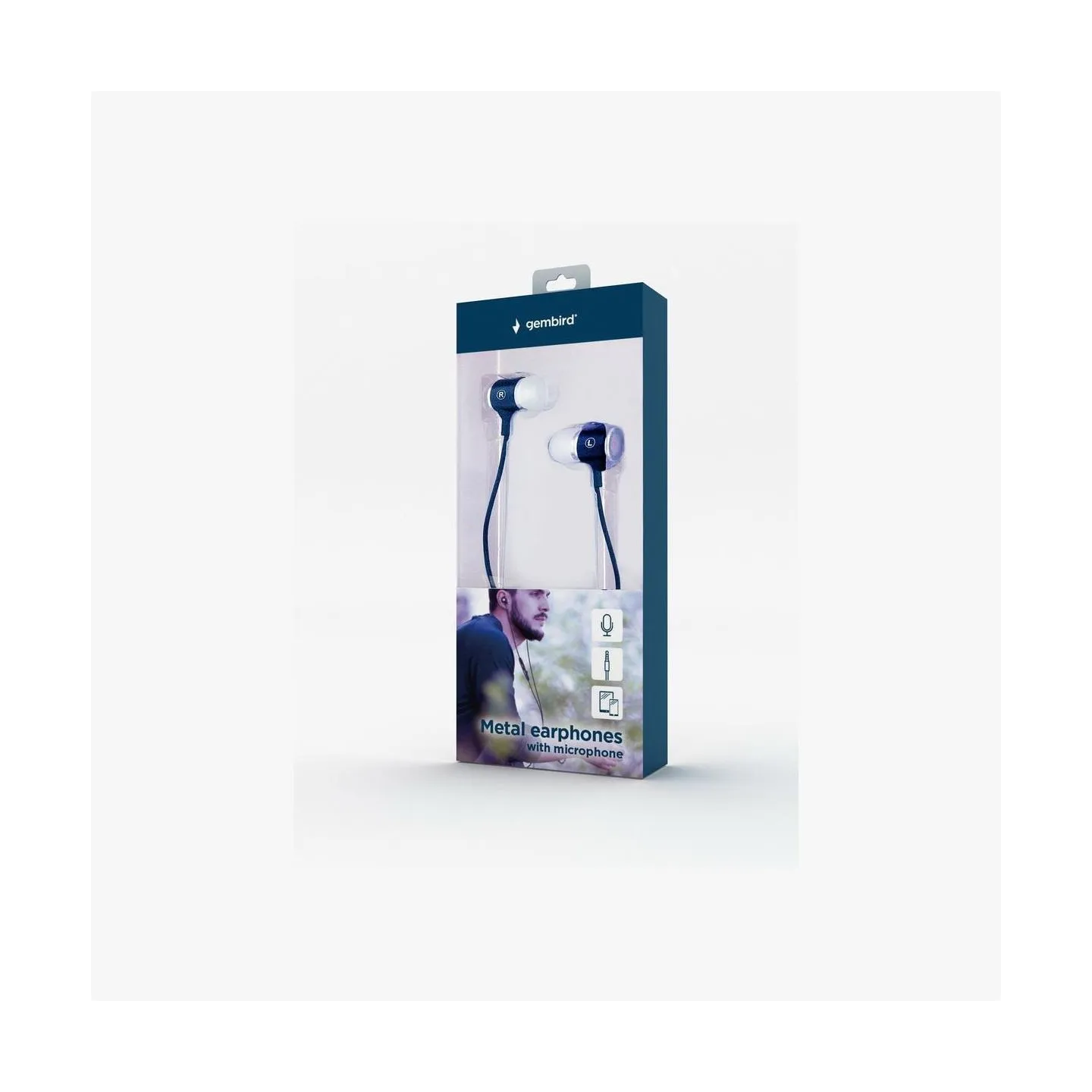 Gembird HEADSET IN-EAR/MHS-EP-001 GEMBIRD