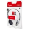 Gembird | Stereo headset | MHS-123 | Built-in microphone | 3.5 mm | Black