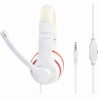 Gembird | Stereo Headset | MHS 03 WTRD | 3.5 mm | White with Red Ring | Headset
