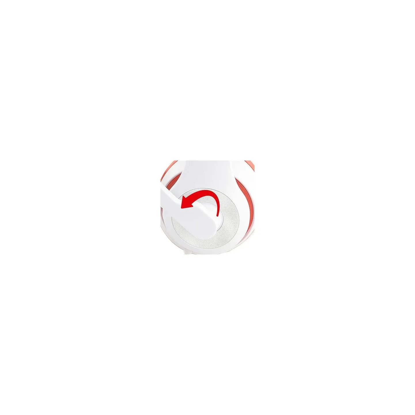 Gembird | Stereo Headset | MHS 03 WTRD | 3.5 mm | White with Red Ring | Headset