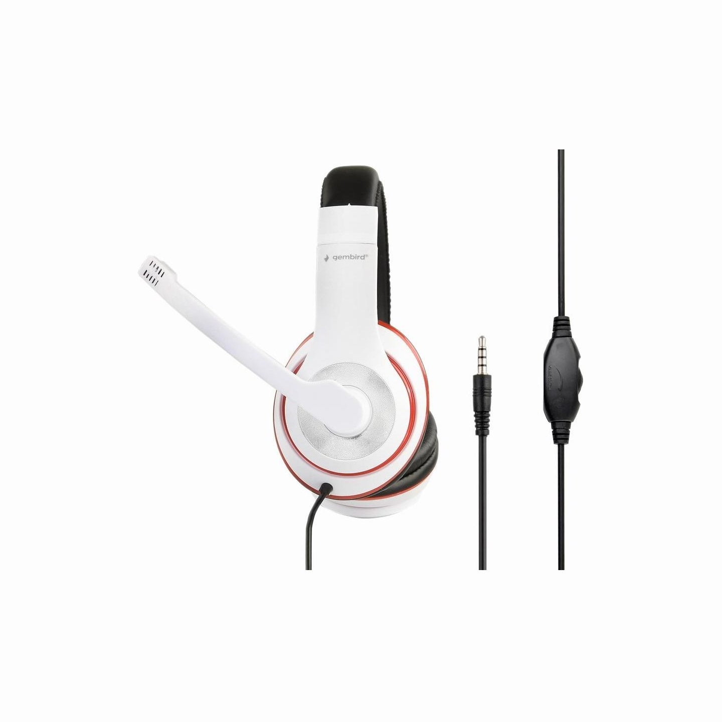 Gembird HEADSET STEREO WHITE/MHS-03-WTRDBK GEMBIRD