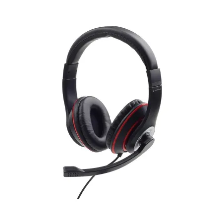 Gembird | Stereo headset | MHS-03-BKRD | On-Ear | Built-in microphone | 3.5 mm