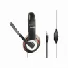 Gembird | Stereo headset | MHS-03-BKRD | On-Ear | Built-in microphone | 3.5 mm