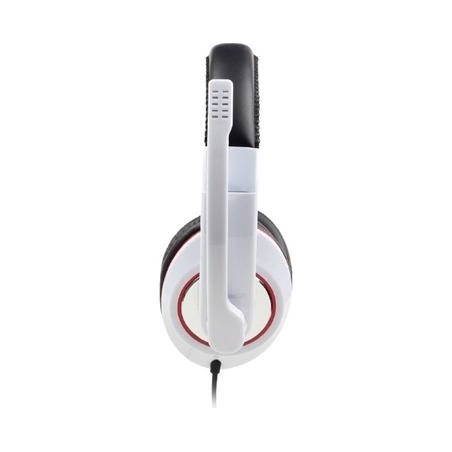 Gembird | MHS-001-GW | Stereo headset | Built-in microphone | 3.5 mm | Glossy white