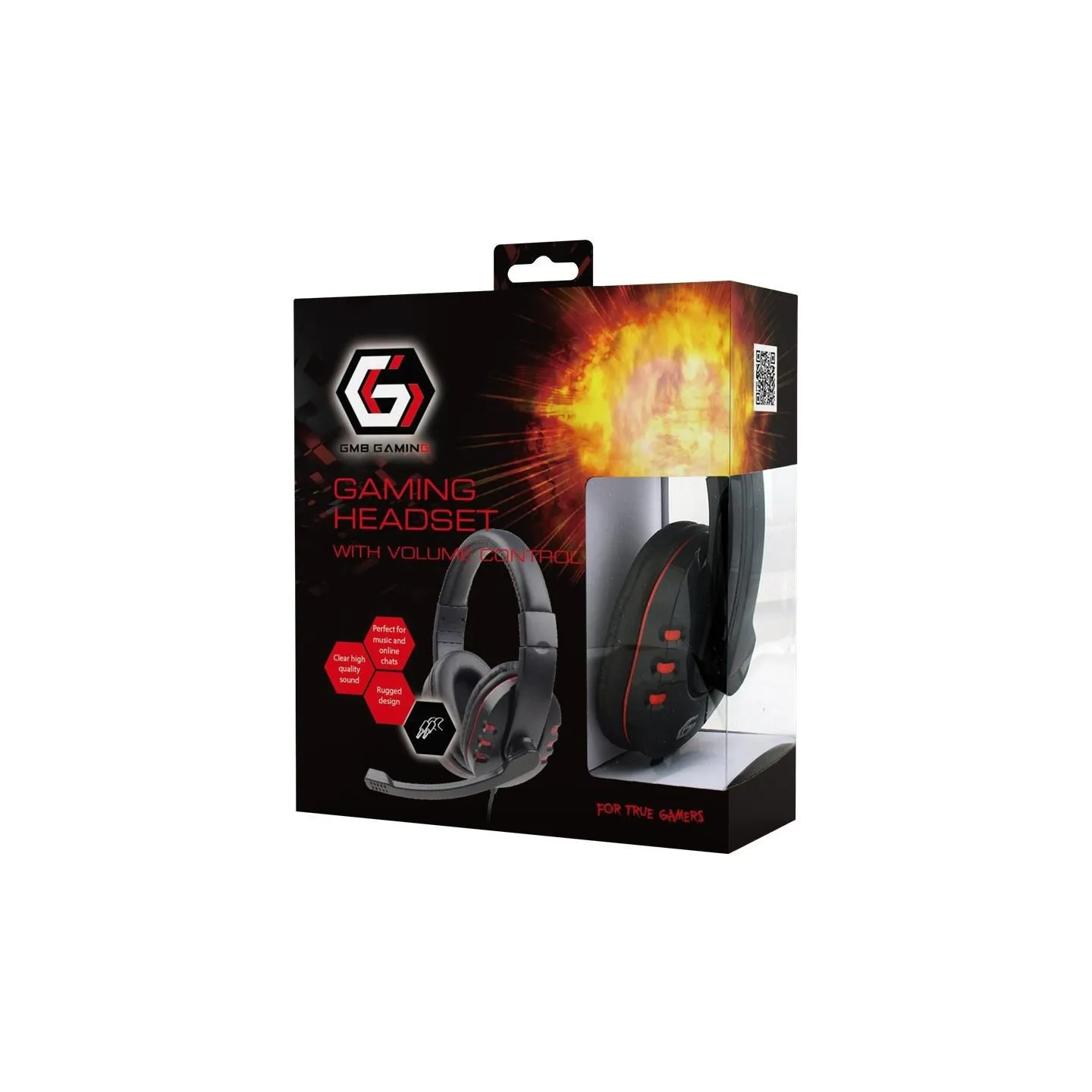 Gembird | Headband | Gaming headset with volume control