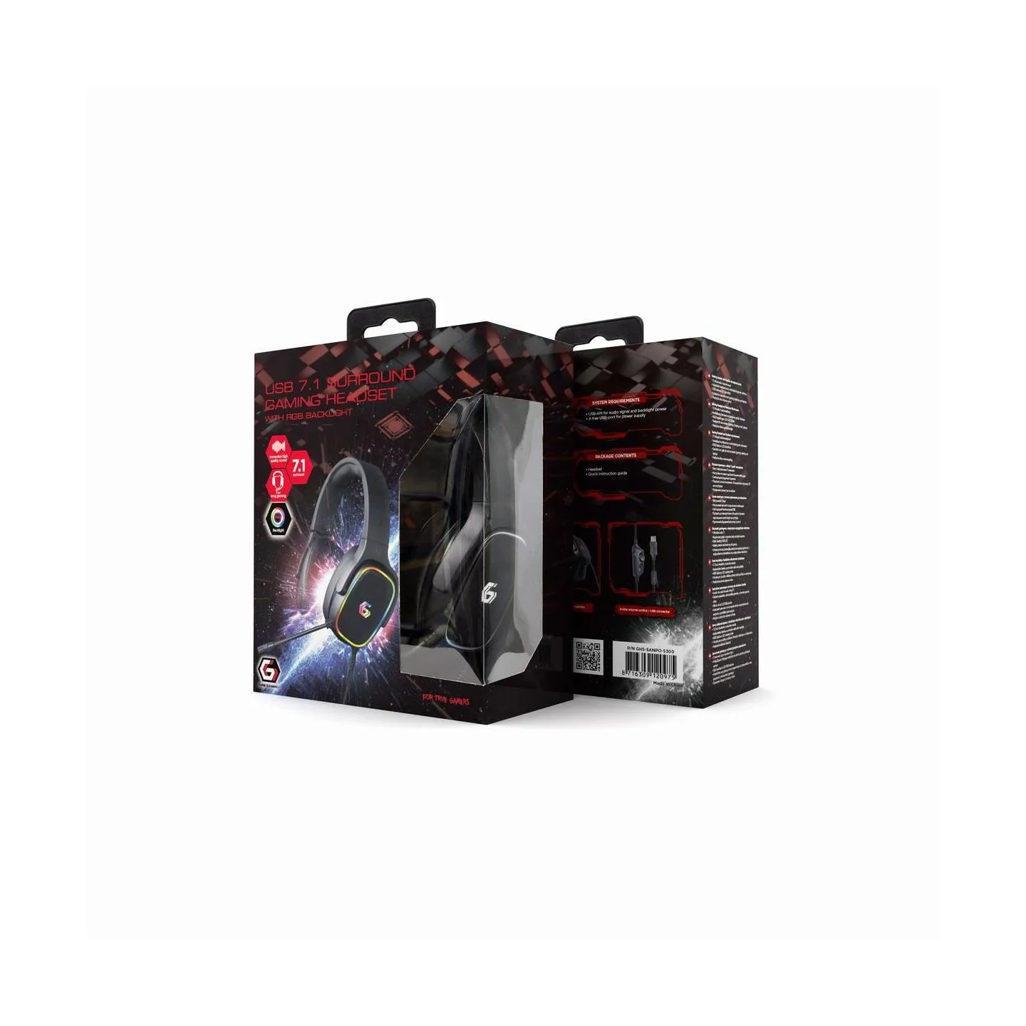 Gembird HEADSET SURROUND 7.1/GHS-SANPO-S300 GEMBIRD