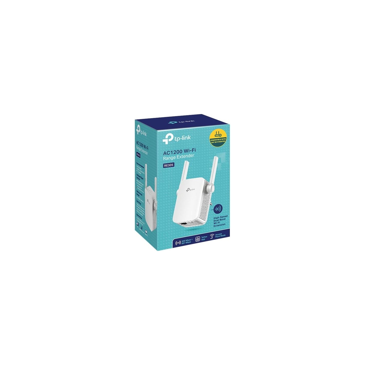 Tp-Link AC1200 Dual Band Wireless Wall