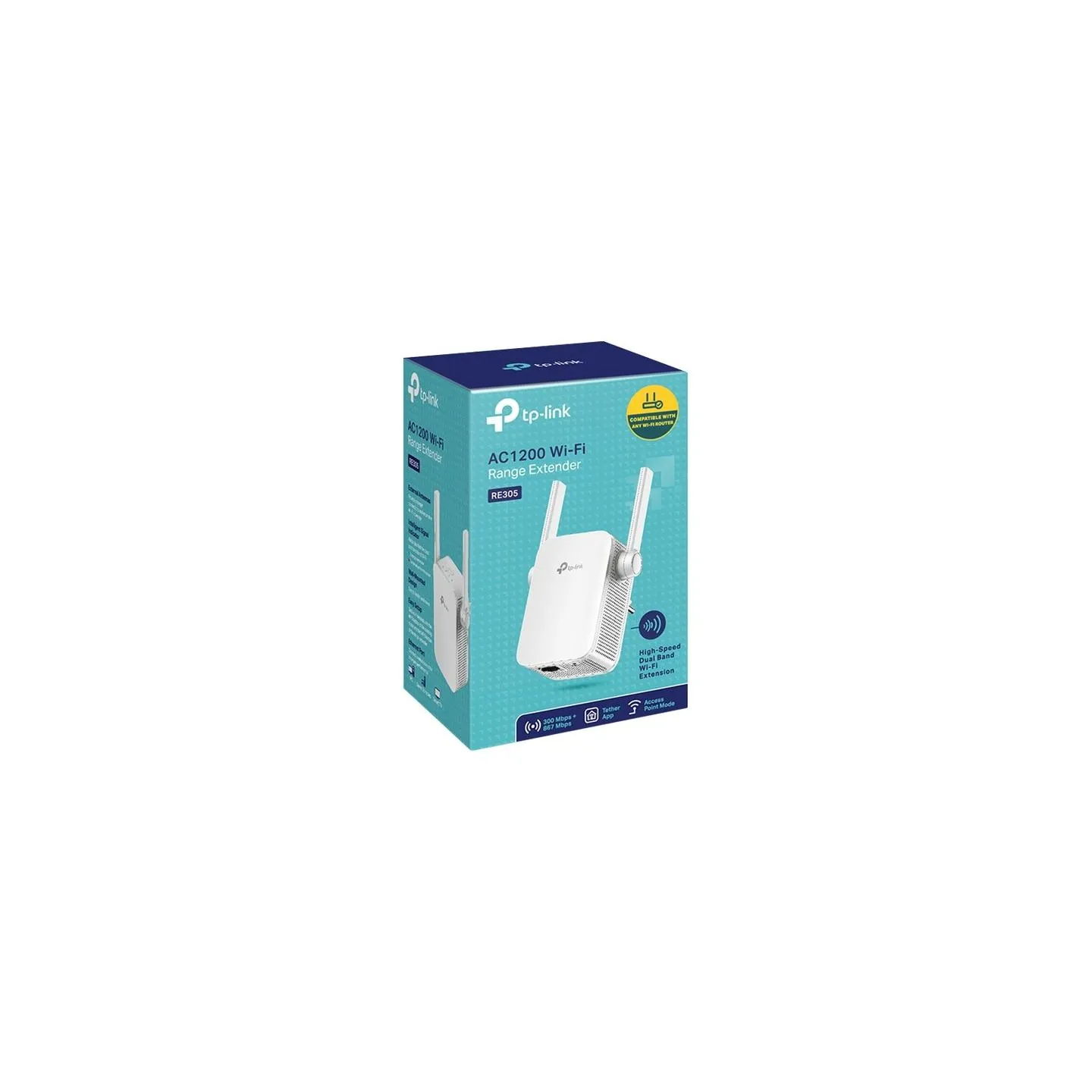 Tp-Link AC1200 Dual Band Wireless Wall